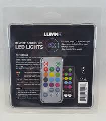 Lumn8 Efx Led Remote Control Light Color Boundery Submersible New W Remote 738964249097 Ebay