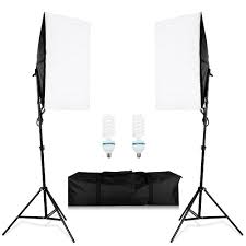 Cy Photography Lighting Kit 2pcs 2m Light Stand 2x50 70cm Wired Softbox E27 Lamp Holder Portable Bags Photo Studio Kits Lighting Kit Photography Lighting Kitlight Stand Aliexpress