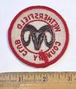 Vintage Wethersfield Country Club Patch Golf Course Ram Logo ...