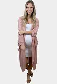 dusty pink maternity cardigan y