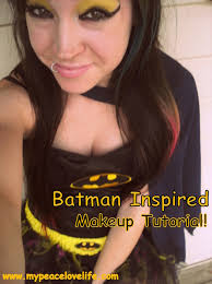 batman inspired makeup tutorial life
