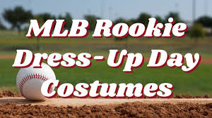 these mlb rookie dress up day costumes