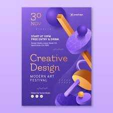 graphic design flyer vectors