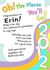 Oh the places you'll go printable: Meghily S Oh The Places You Ll Go Graduation Invite Graduation Invitations Template Free Printable Graduation Invitations Printable Graduation Invitation