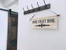canvas banner wall hanging farmhouse