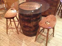 Whiskey Barrel Table Diy