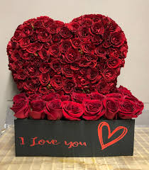 red rose heart by any occasion creation