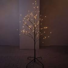 4ft Birch Tree Lighted With 48 Leds