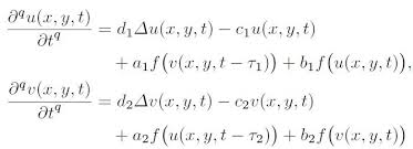 Reaction Diffusion Neural Network