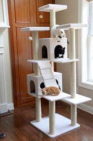 16 Adorable Free Cat Tower Plans For