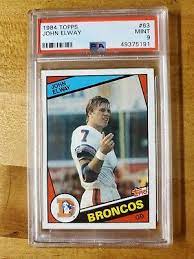 Maybe you would like to learn more about one of these? 1984 John Elway Topps 63 Rookie Rc Football Card Psa Mint 9 Ebay
