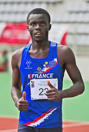 Vainqueur de la finale du 400 . Athletisme Charles Antoine Kouakou Deficient Mental Et Champion De Sprint Le Parisien