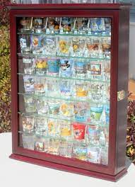 Shot Glass Display Case Wall Standing