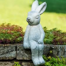 Sitting Rory Rabbit Statue Premium