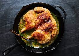 Sprinkle the cavity of the chicken with salt and pepper. Chicken With Lemon Pan Sauce Recipe Bon Appetit