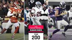 These publications include the usa today fantasy football preview and the magazines distributed by fantasy sports publications inc., for whom gary is a both a contributing author and associate editor. Updated 2019 Fantasy Football Rankings Top 200 Cheat Sheet For Non Ppr Leagues Sporting News