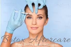 botox aftercare and post botox