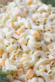 Best Macaroni Salad With Cheese gambar png