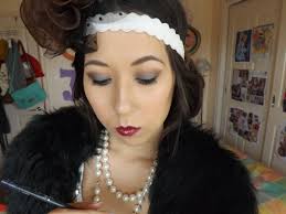 great gatsby inspired 1920s makeup