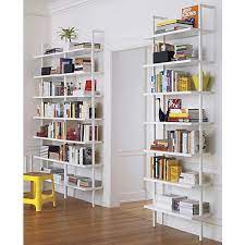 Stairway White Ladder Bookcase