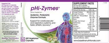 bn baseline nutritionals phi zymes