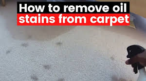 how to remove oil stains from carpet