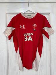 wales wru rugby jersey shirt 2009 welsh