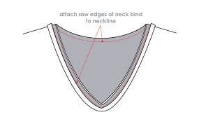 One of the easiest ways to finish a neckline is to just bind it using some bias strips. Binding Tutorial Sewing Tutorials Style Arc