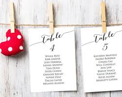 Seating Chart Cards 5x7 Seating Plan Cards Table Plan Cards Table Cards Wedding Table Cards Template Table Cards Wedding Seating Chart
