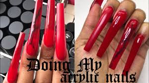 watch me do my nails xl acrylic nails