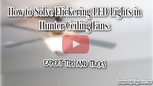 how to solve flickering led lights in