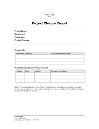 Project Closure Report Template Ppt Templates For Flyers
