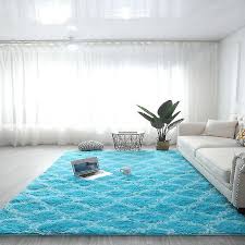 blue carpet living room mat bedroom