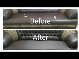 how to fix ling leatherite sofa at
