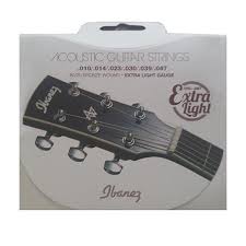 Ibanez Iacs61c 80 20 Bronze Extra Light Acoustic Guitar Strings 10