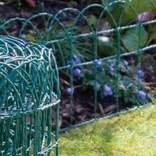 Green Garden Wire Mesh Pvc Coated Fence