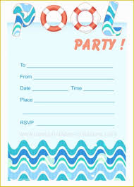 Free Printable Birthday Invitation Cards Templates Of Blank