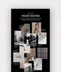 mood board template tonic site