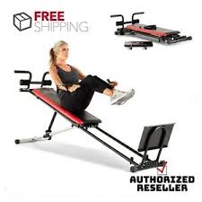 Details About Total Gym Exercise Equipment With Workout Guide Body Weight Strengthtrainer Home