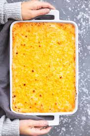 No one will turn up diced ham, veggies, cheddar cheese, and leftover potatoes come together in a filling casserole that. Cheesy Mashed Potatoes Casserole Creme De La Crumb
