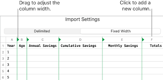 import an excel or text file into