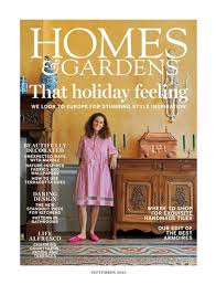 homes gardens magazine september