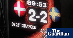 Die schweden, die zuletzt ohnehin vor allem durch. Euro 2004 Sweden V Denmark They Said It Would Not End 2 2 But It Did Euro 2012 The Guardian