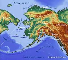 Alaska is by far the largest u.s. Map Of Alaska State Usa Nations Online Project