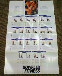 bowflex power pro poster wall chart