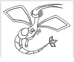 This coloring pages was posted in june 24, 2018 at 8:00 am. Flygon Pokemon Free Print And Color Online