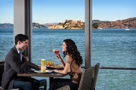 San Francisco Waterfront Seafood Restaurant Dining With A