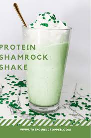 protein shamrock shake pound dropper