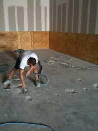 concrete flooring repair polished