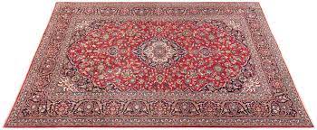 kashan persian rug red 343 x 243 cm